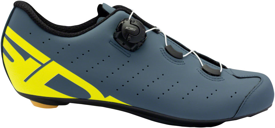 SIDI Fast 2 Road Shoes - Men's Blue/Yellow 44