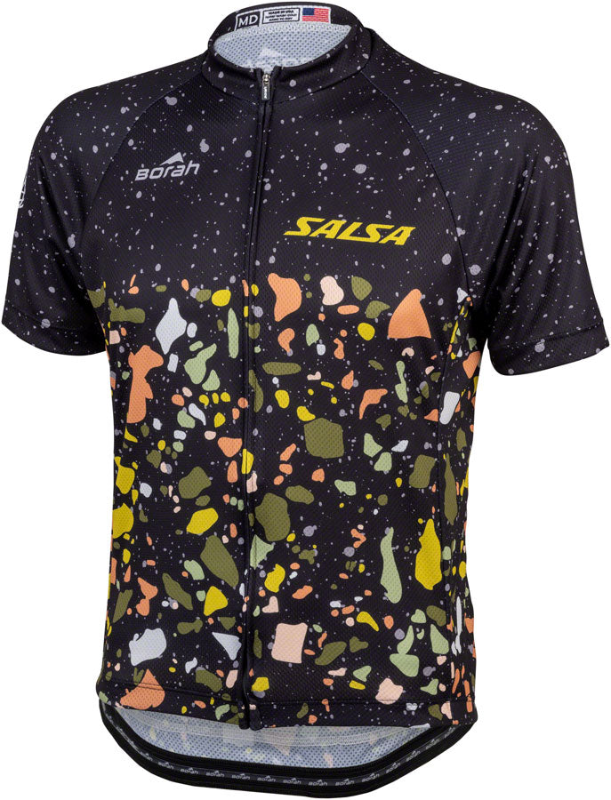 Salsa Men's Terrazzo Jersey - Medium Black
