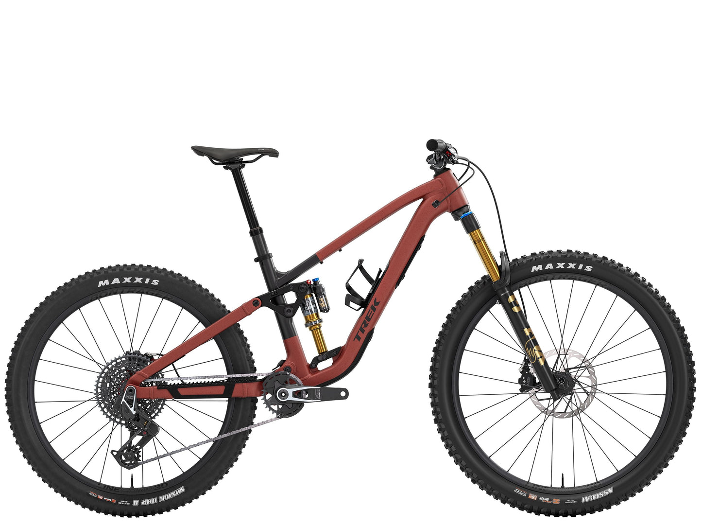 Fuel MX 9 X0 AXS XL Matte Sedona Red/Pennyflake Splatter