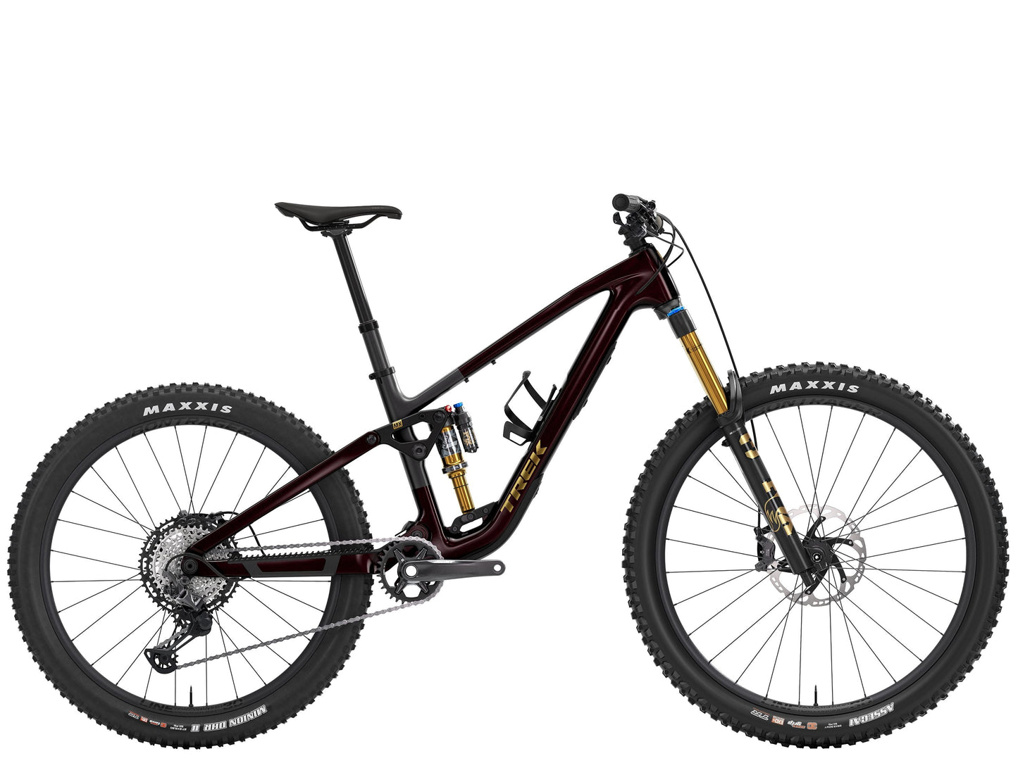 Fuel MX 9.8 XT XL Gloss Dark Carmine/Matte Trek Black
