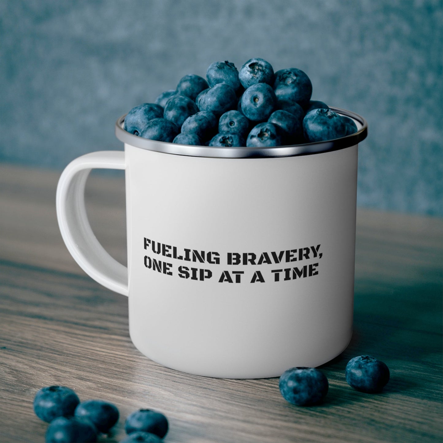 FUELING BRAVERY, ONE SIP AT A TIME COFFEE MUG