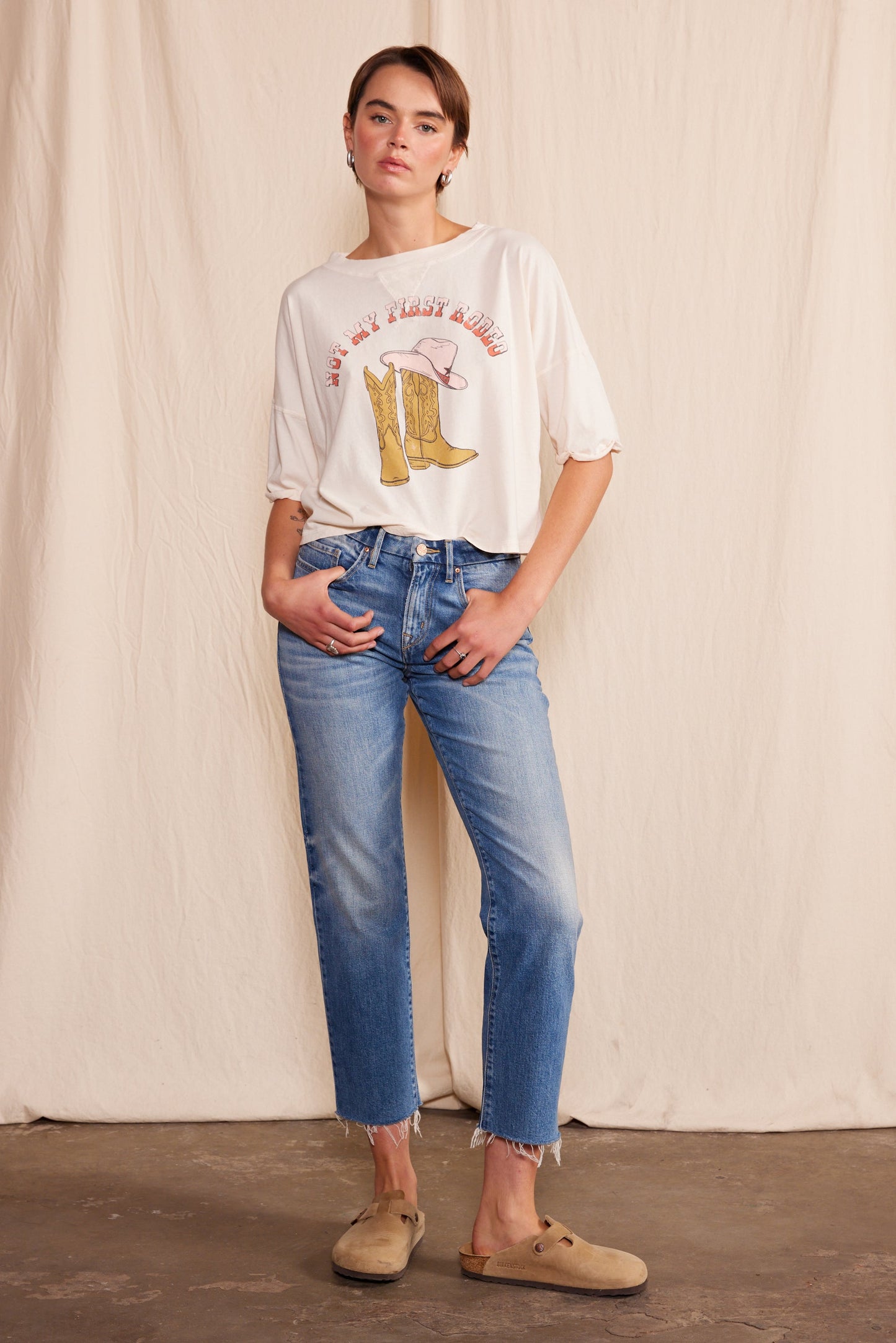 "Not My First Rodeo" Crew Neck T-shirt