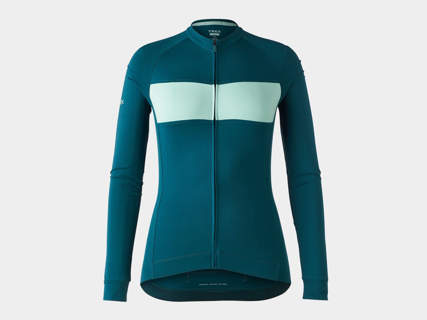 Trek Circuit Women LTD Long Sleeve Medium Green/Teal Jersey
