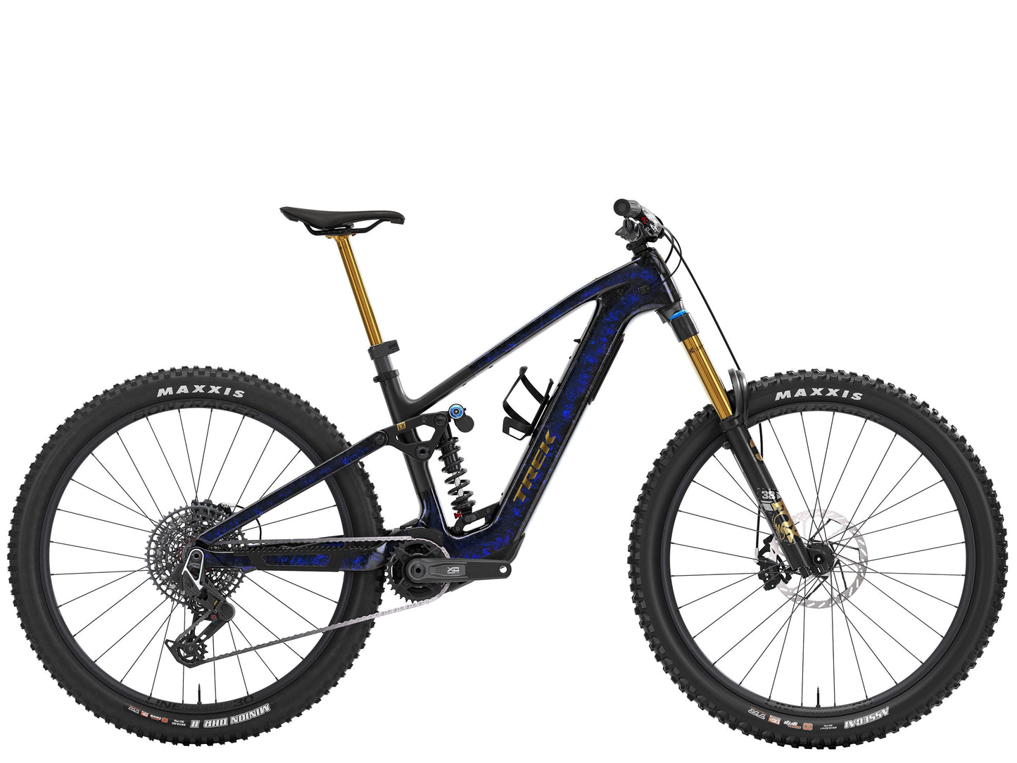 FUEL+ LX 9.9X0AXS US L Gloss Navy Smoke/Matte Trek Black