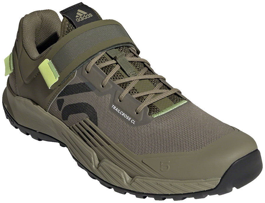 Five Ten Trailcross Mountain Clipless Shoes - Men's Orbit Green/Carbon/Pulse Lime 9