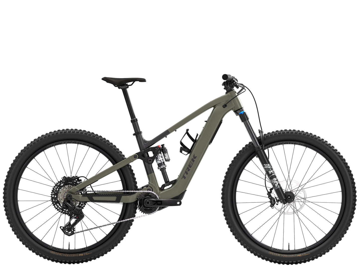 FUEL+ EX 8 US L Matte Olive Grey/Trek Black
