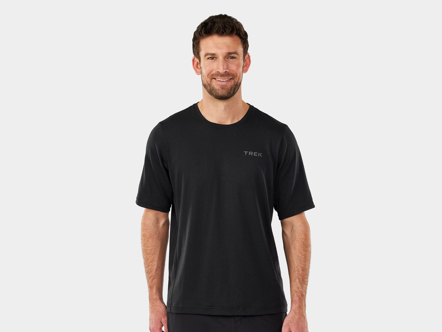 Trek Evoke Tech Tee Small Black Shirt