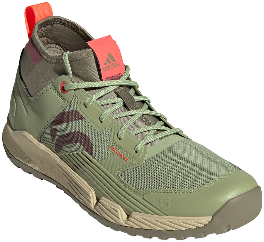 Five Ten Trailcross XT Flat Shoes - Women's Magic Lime/Quiet Crimson/Orbit Green 7.5