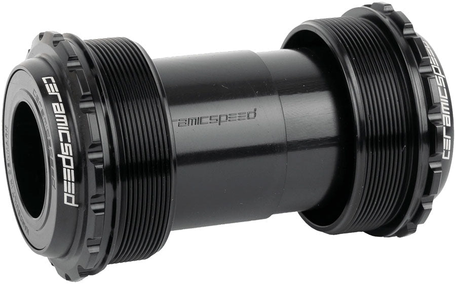 CeramicSpeed BB ALPHA Bottom Bracket - T47 73mm For 24mm/Shimano Spindle MTB BLK