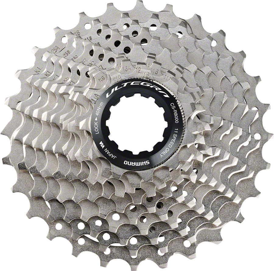 Shimano Ultegra CS-R8000 Cassette - 11 Speed 11-25t Silver