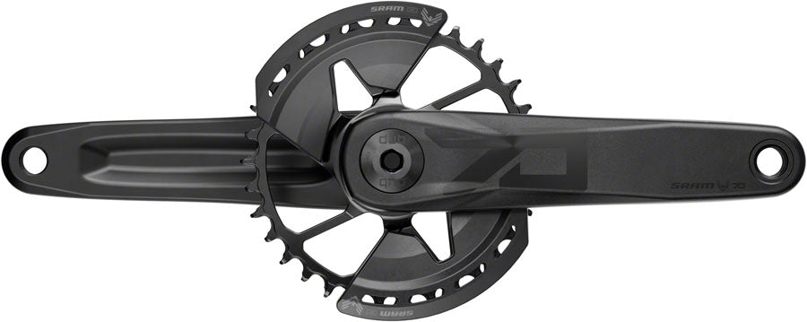SRAM Eagle 70 T-Type Wide Crankset - 160mm 12-Speed 32t Chainring Direct Mount 2-Guards DUB Spindle Interface BLK