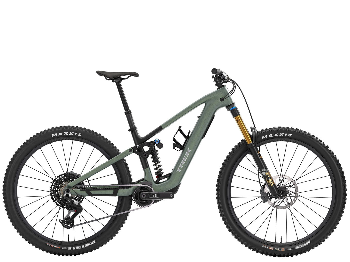 FUEL+ LX 9.8 EA90 US L Lichen Green/Keswick Green Splatter