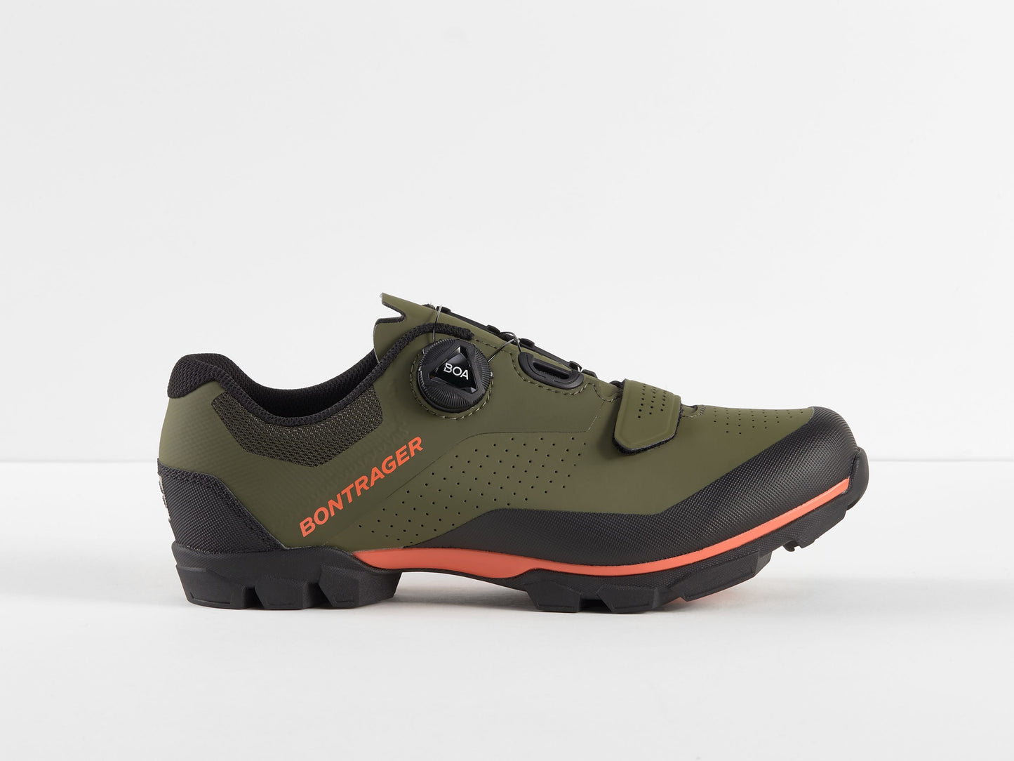 Bontrager Foray Mountain 38.5 Olive Grey/Radioactive OG Shoe