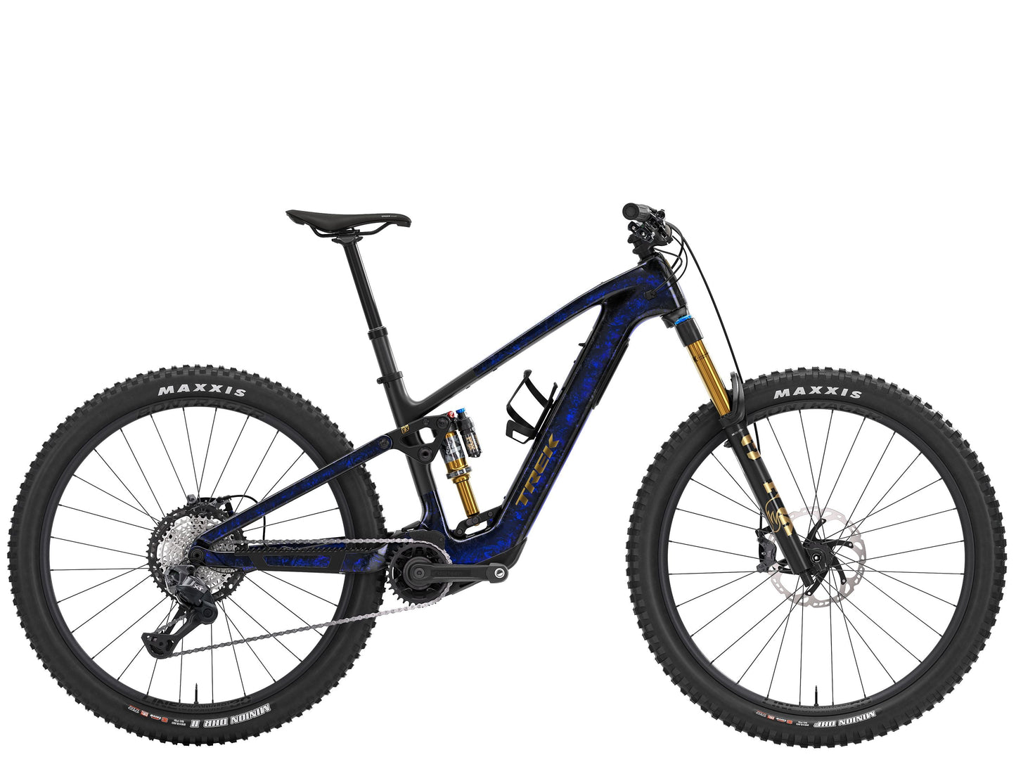 FUEL+ EX 9.8XTDi2 US XXL Gloss Navy Smoke/Matte Trek Black