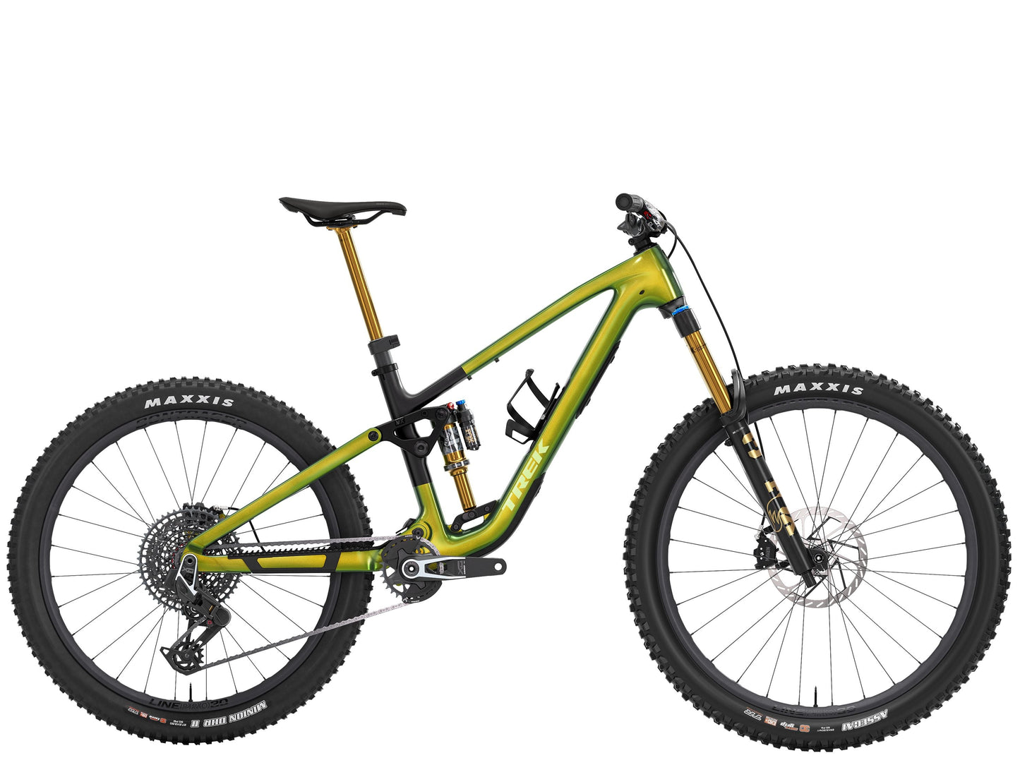 Fuel MX 9.9 X0 AXS L Gloss Chameleon Green /Matte Black