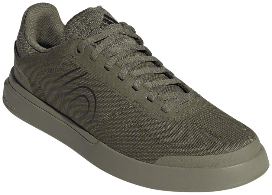 Five Ten Sleuth Deluxe Canvas Flat Shoes - Men's Focus Olive/Core BLK/Orbit Green 8.5