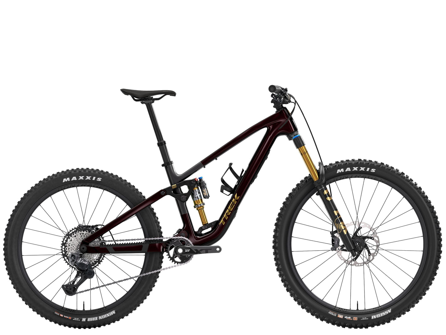 Fuel MX 9.8 XT DI2 S Gloss Dark Carmine/Matte Trek Black