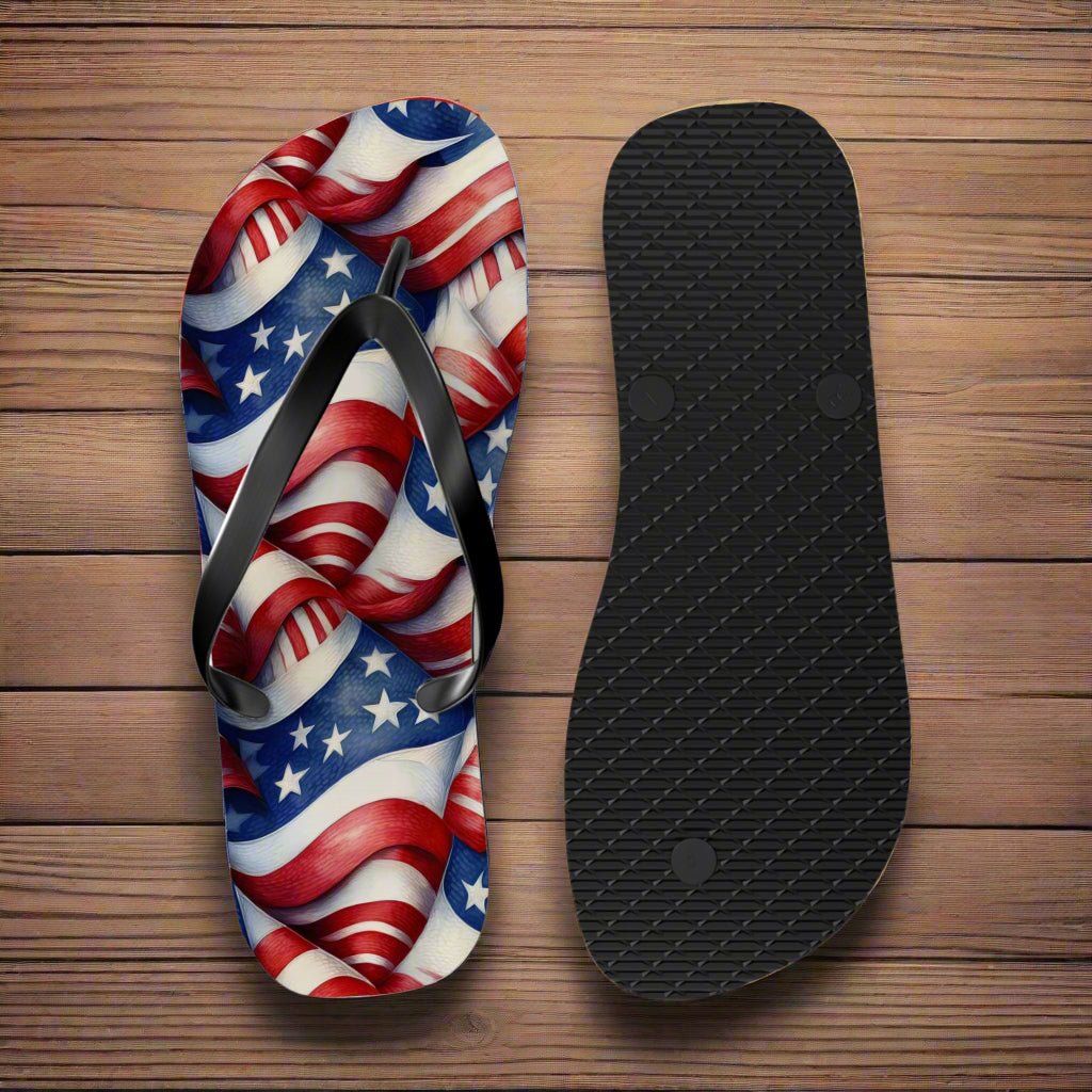 Patriotic Flip Flops | By Bongo Beachwear 🇺🇸