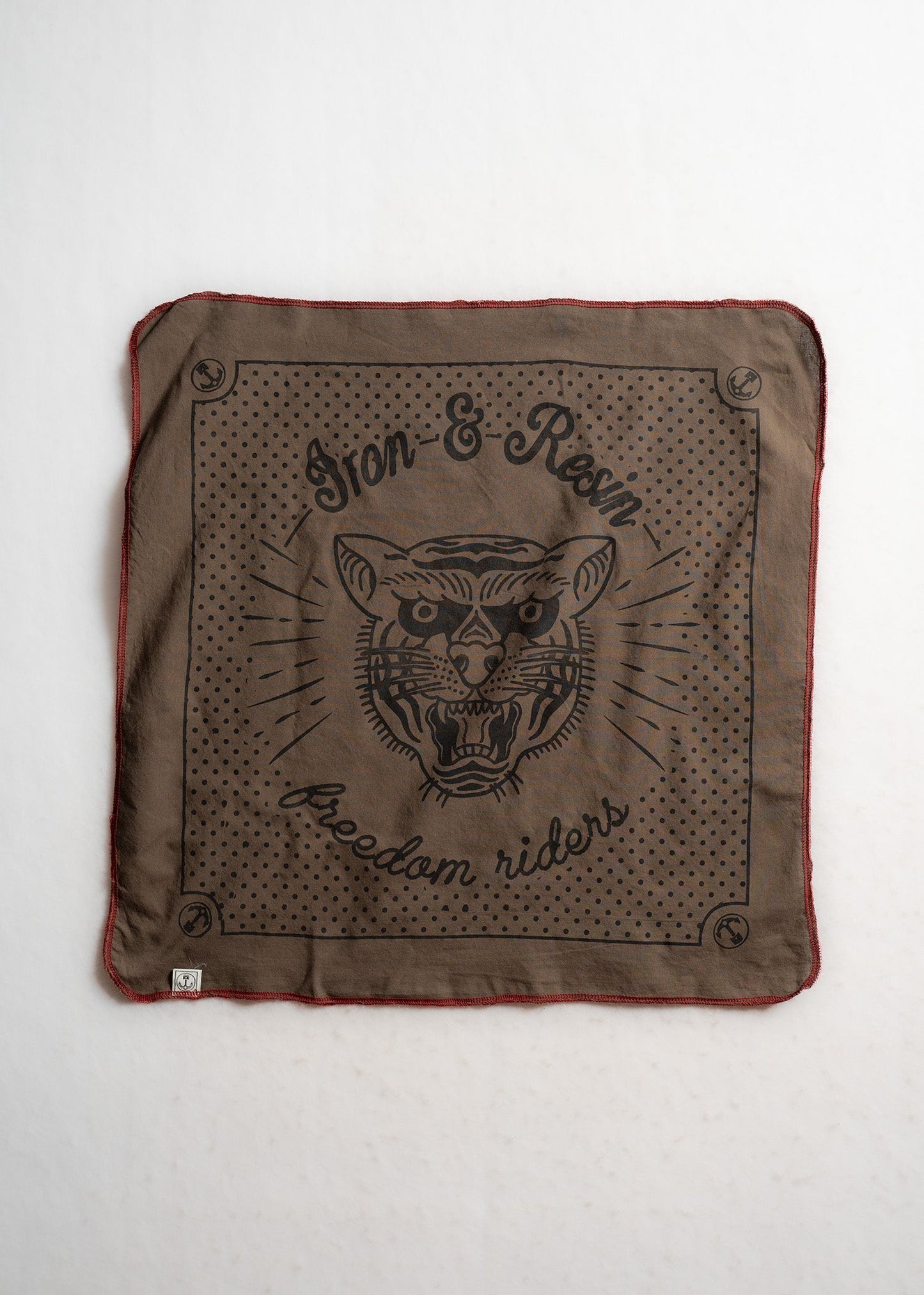 Tiger Bandana Olive