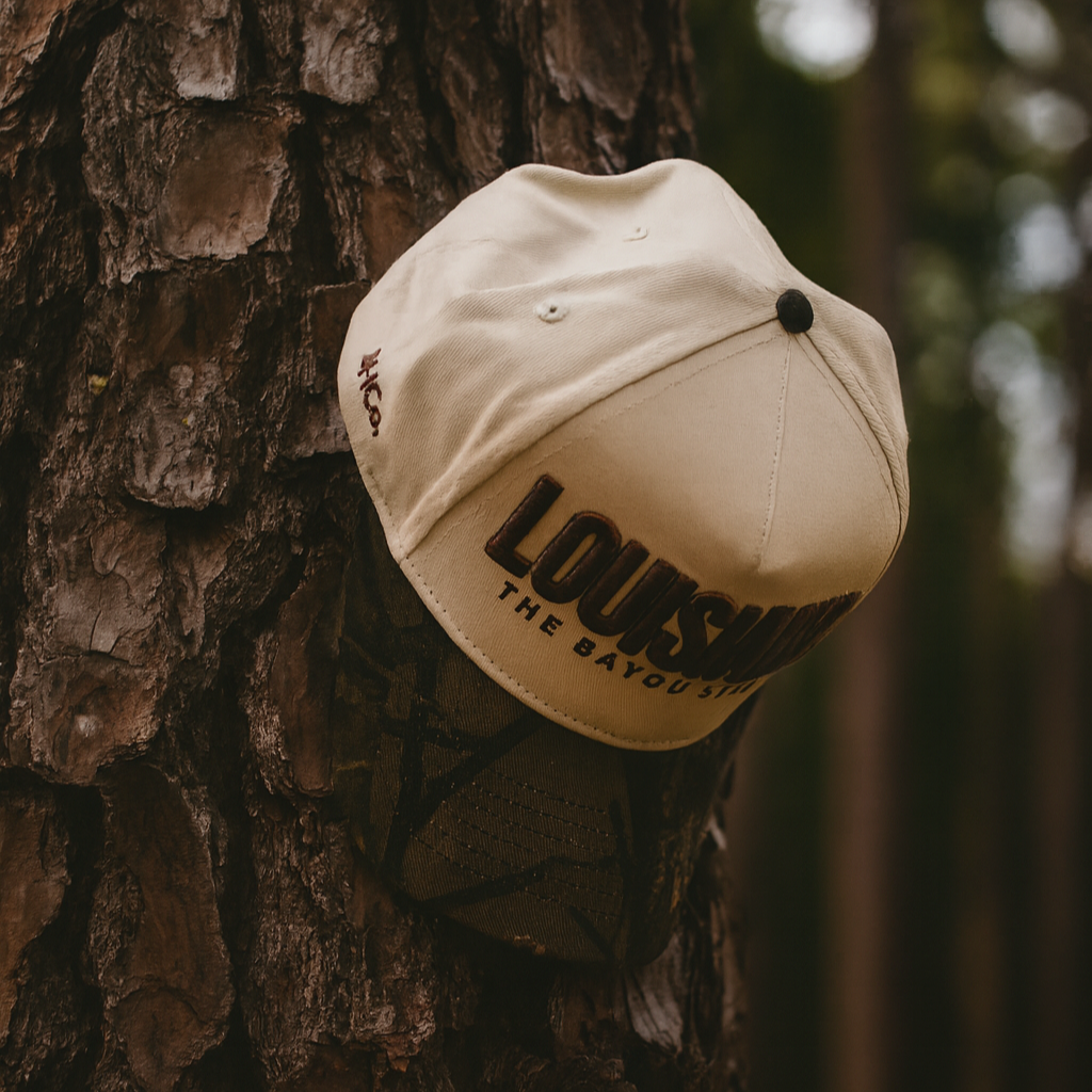 The Camo Louisiana SnapBack - LAST CALL