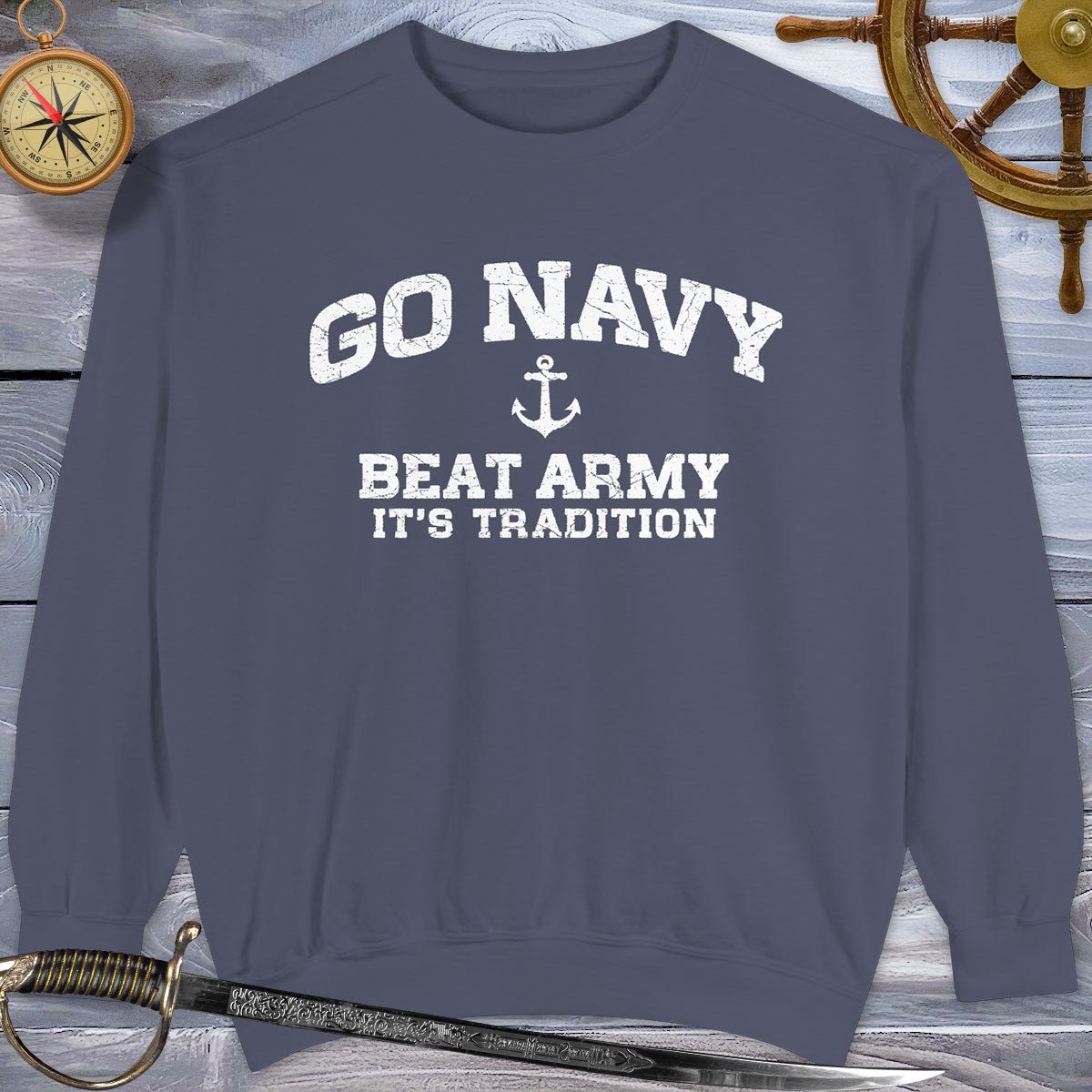 Go Navy Sweatshirt ⚓️ "Go Navy, Beat Army! It's Tradition"