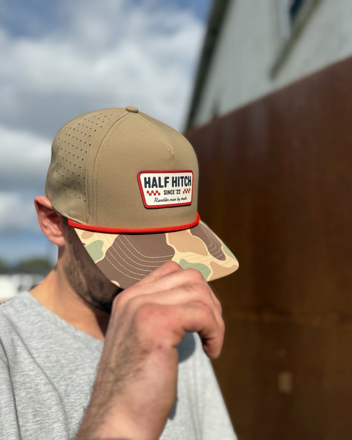 Duck Camo Vintage Logo Hat