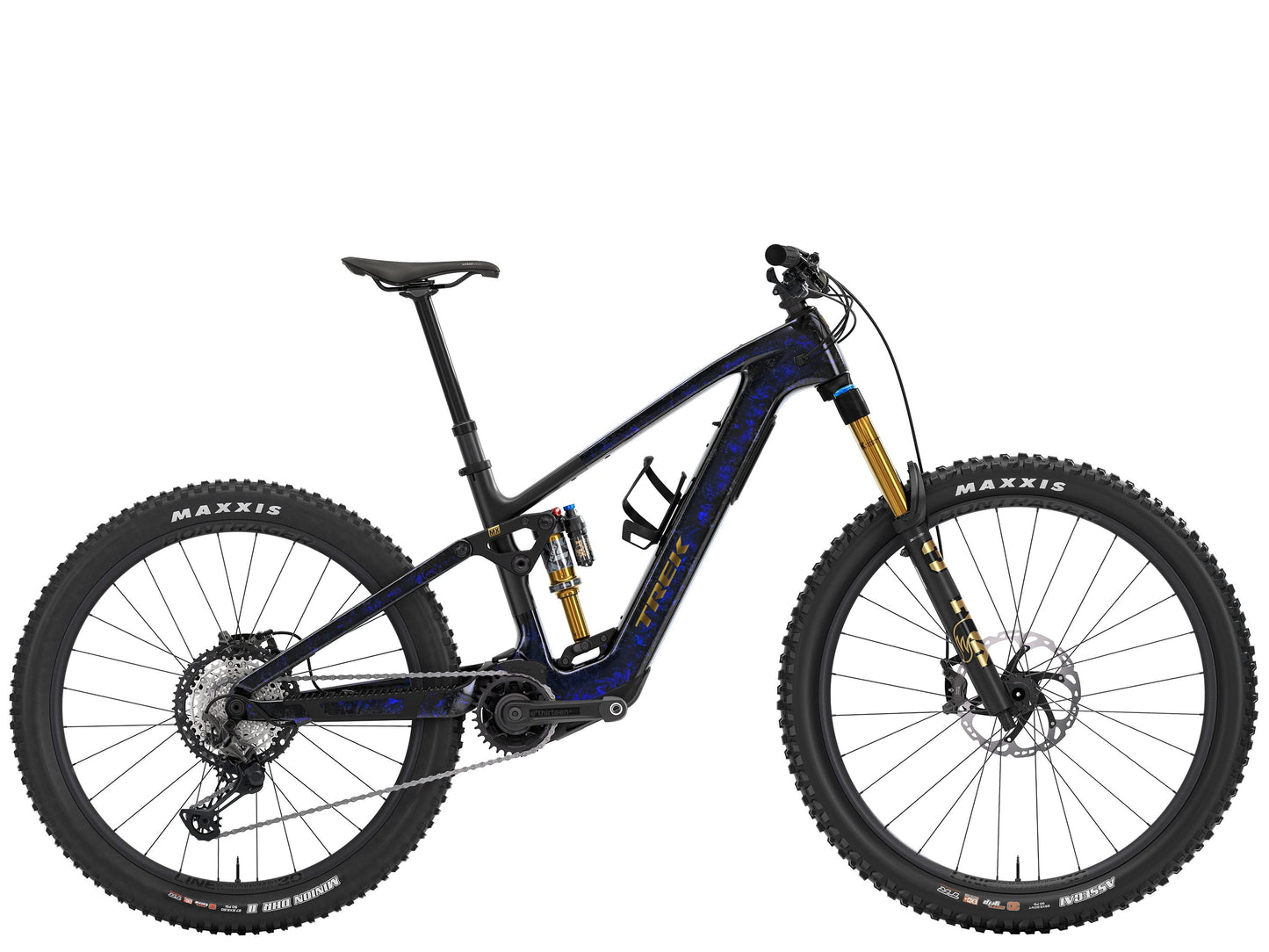 FUEL+ MX 9.8 XT US S Gloss Navy Smoke/Matte Trek Black