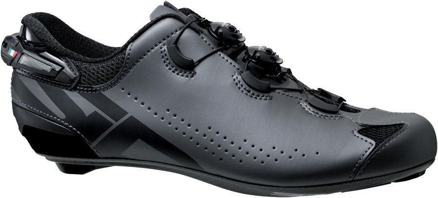 SIDI Shot 2S Road Shoes - Men's Anthracite/Black 48