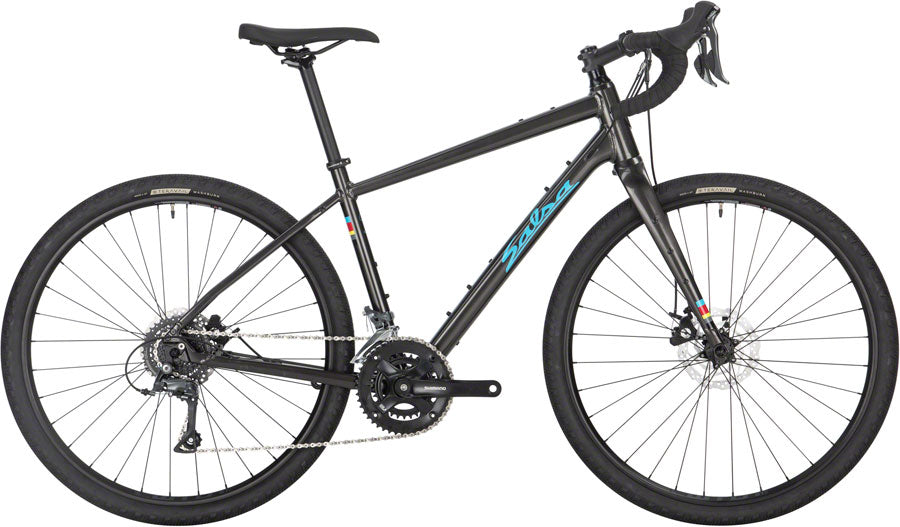 Salsa Journeyer Claris 650 Bike - 650b Aluminum Black 53cm