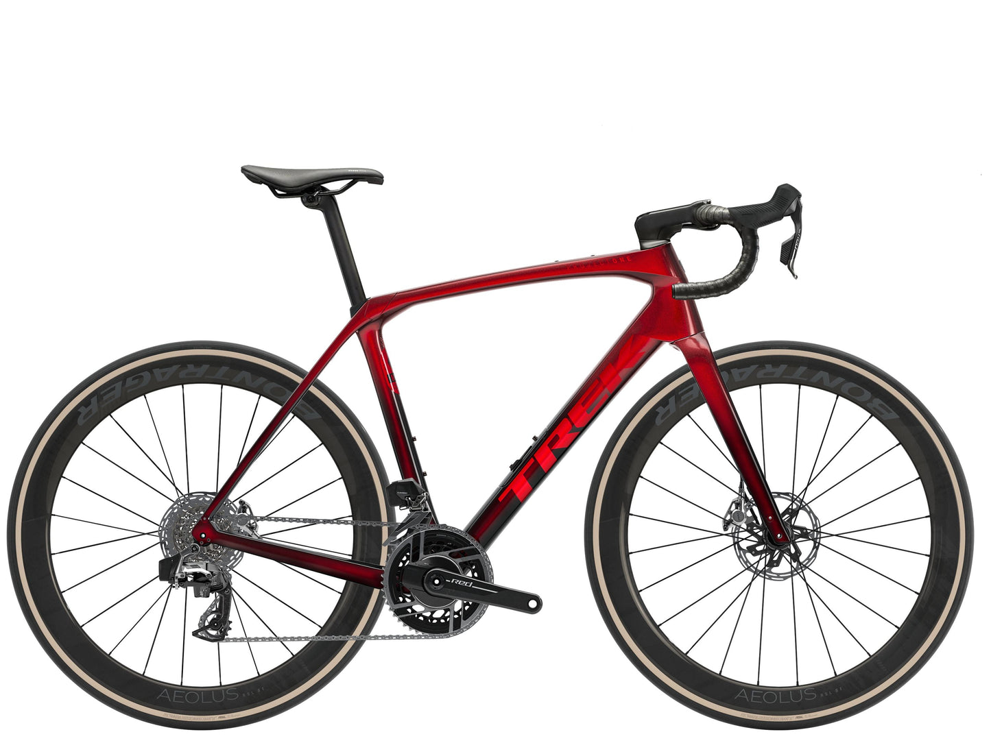 Domane SLR 9 AXS 50 Metallic Red Smoke to Red Carbon Smoke
