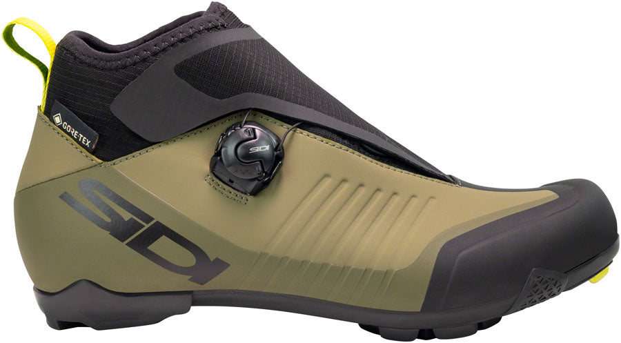 SIDI Hiemx Cycling Boot - Black/Green Olive 46 Millennium Fit