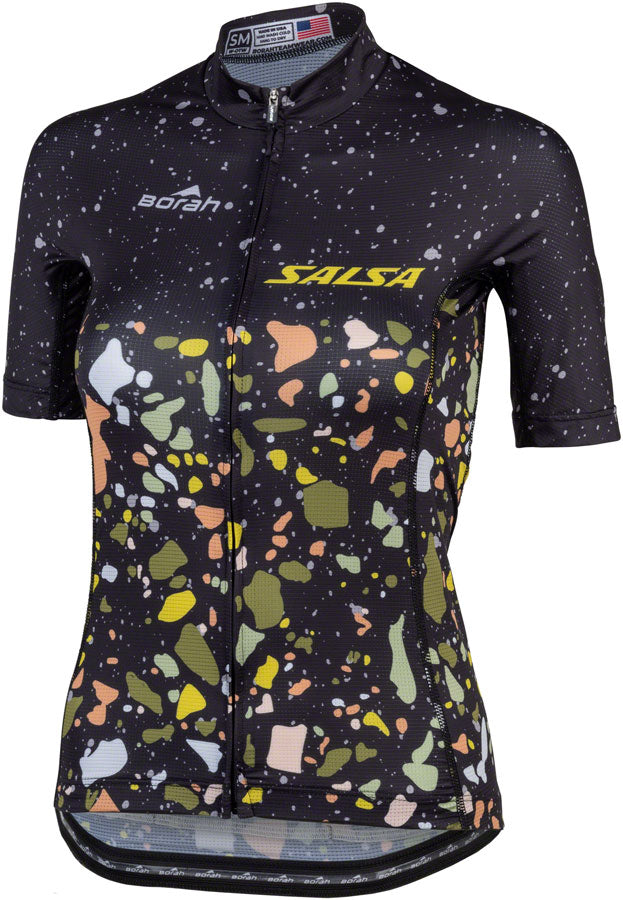 Salsa Women's Terrazzo Aero Jersey - 3X-Large Black