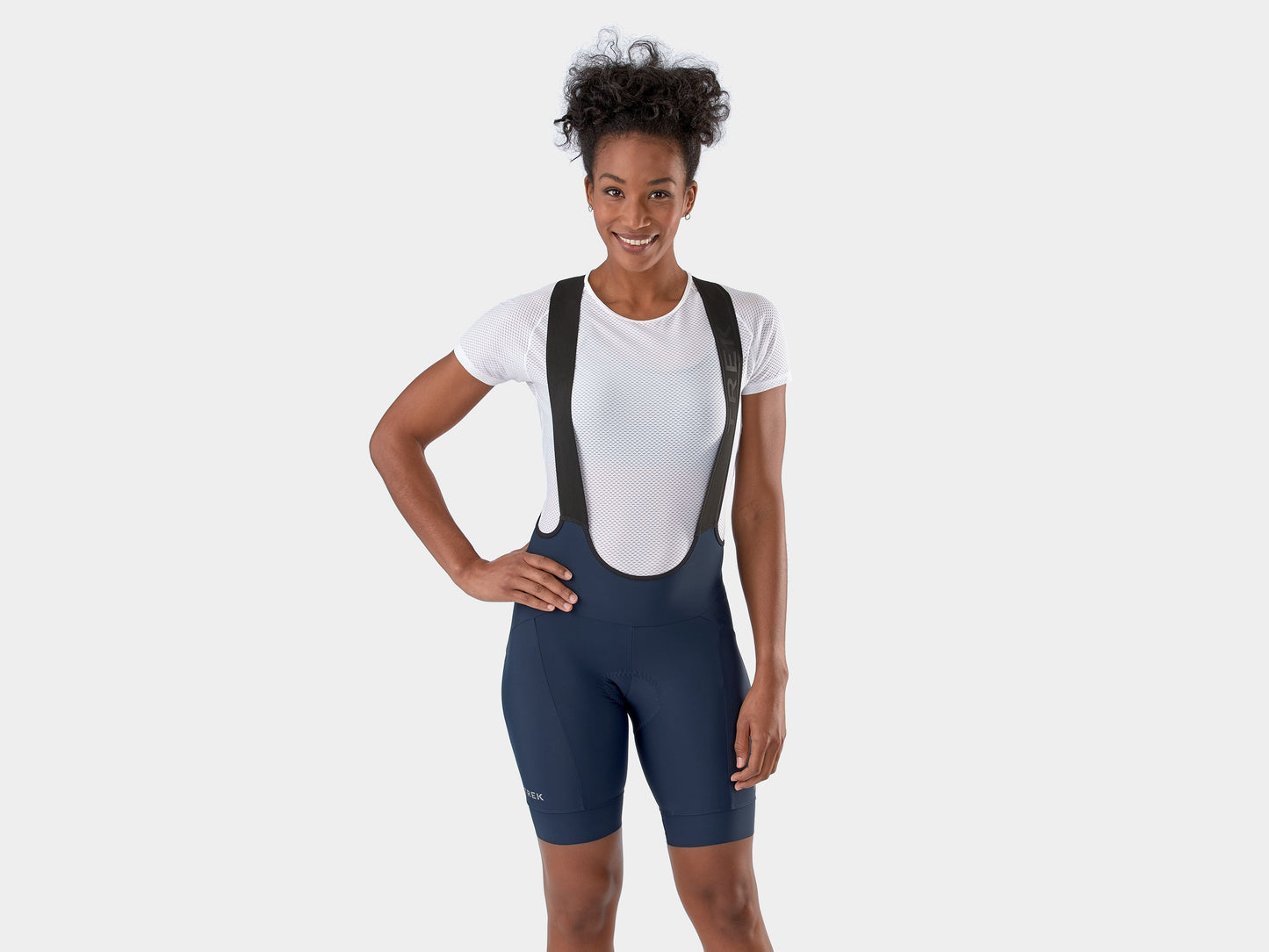 Short Trek Circuit Bib Women X-Small Deep Dark Blue