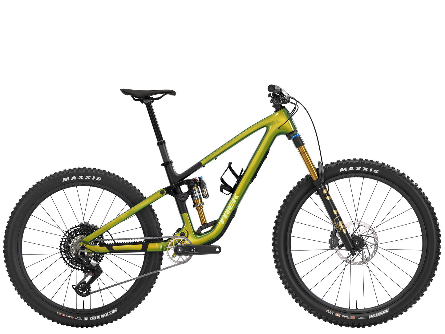 Fuel MX 9.8 EA90 S Gloss Chameleon Green/Matte Black