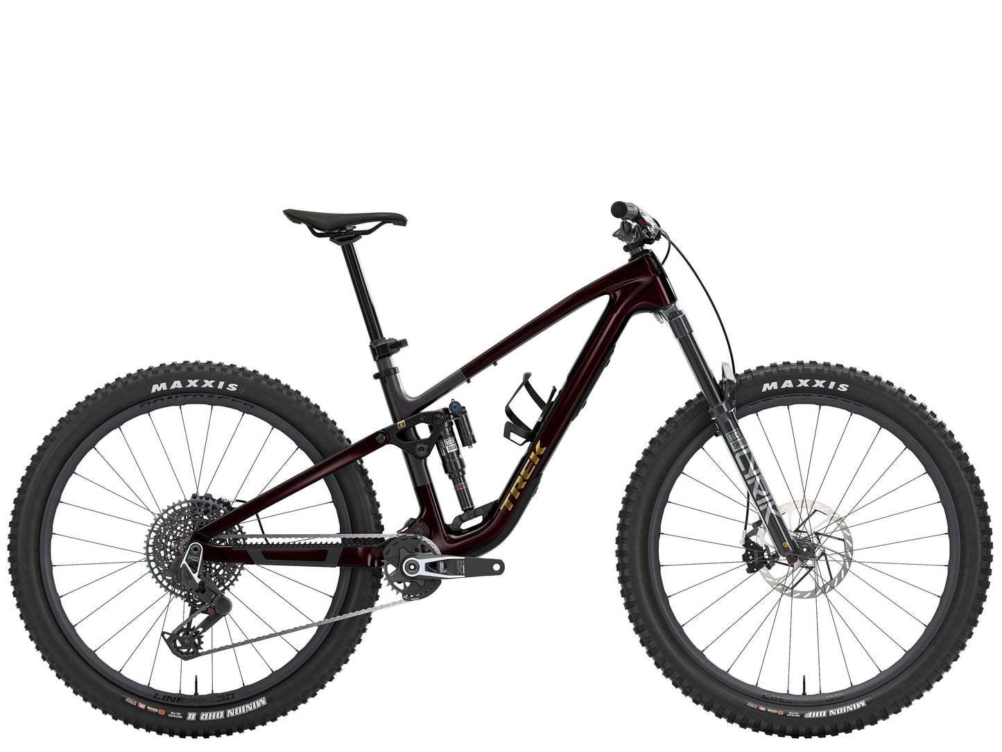 Fuel EX 9.9 X0 AXS XXL Gloss Dark Carmine/Matte Trek Black