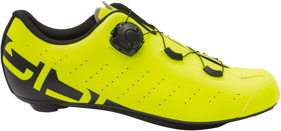 SIDI Fast 2 Road Shoes - Men's Yellow Fluo/Black 46