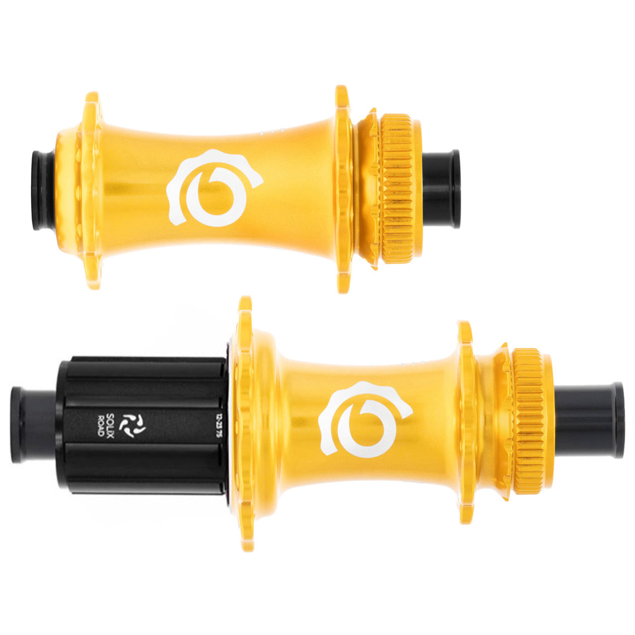 Industry Nine Solix CL Disc Hubs 12x100/142 TA 28h HG11 Gold
