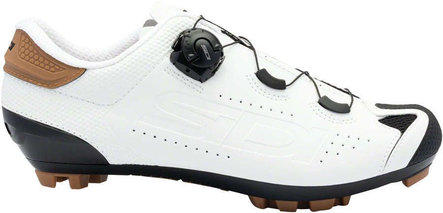 SIDI Dust Gravel Shoes - Men's White/Black 45.5
