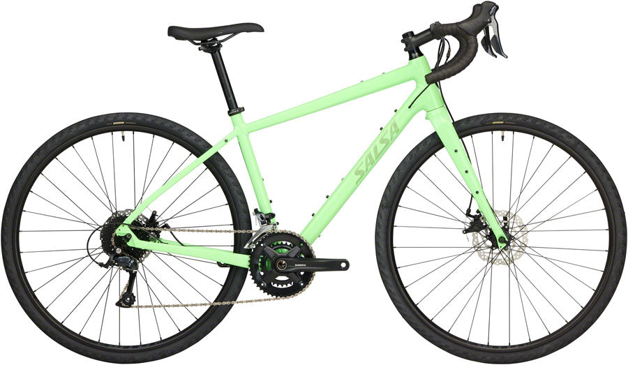 Salsa Journeyer Drop Bar Sora 2x9 Bike - 700c Aluminum Citrus Green 51cm
