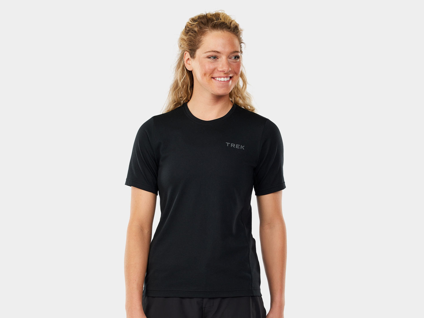 Trek Evoke Tech Tee Women 1X Black Shirt