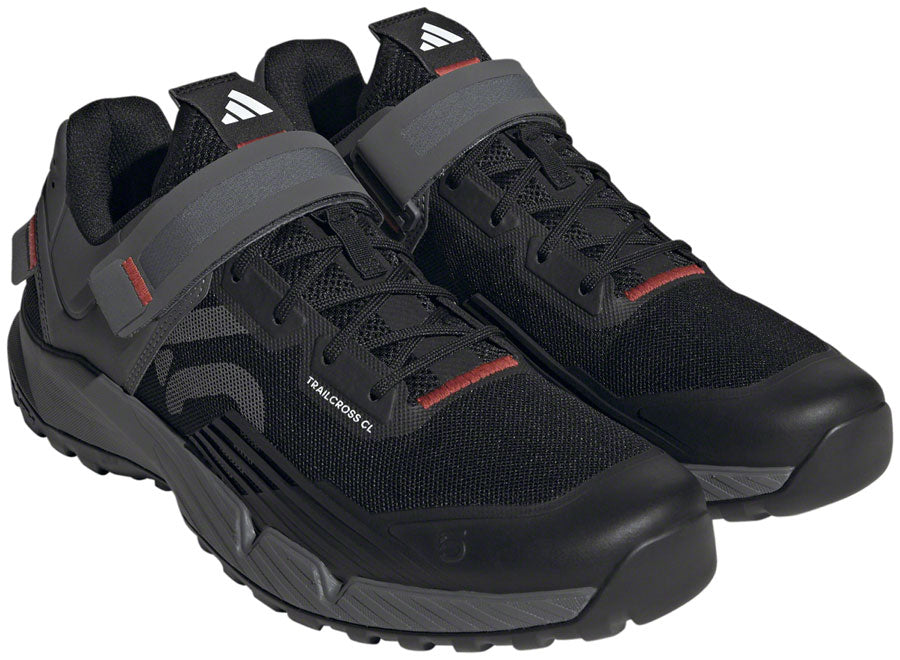 Five Ten Trailcross Mountain Clipless Shoes - Men's Core BLK/Gray Three/Red 13