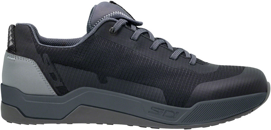 SIDI Motus GTX Flat Shoes - Black/Gray Size 48 Millennium Fit