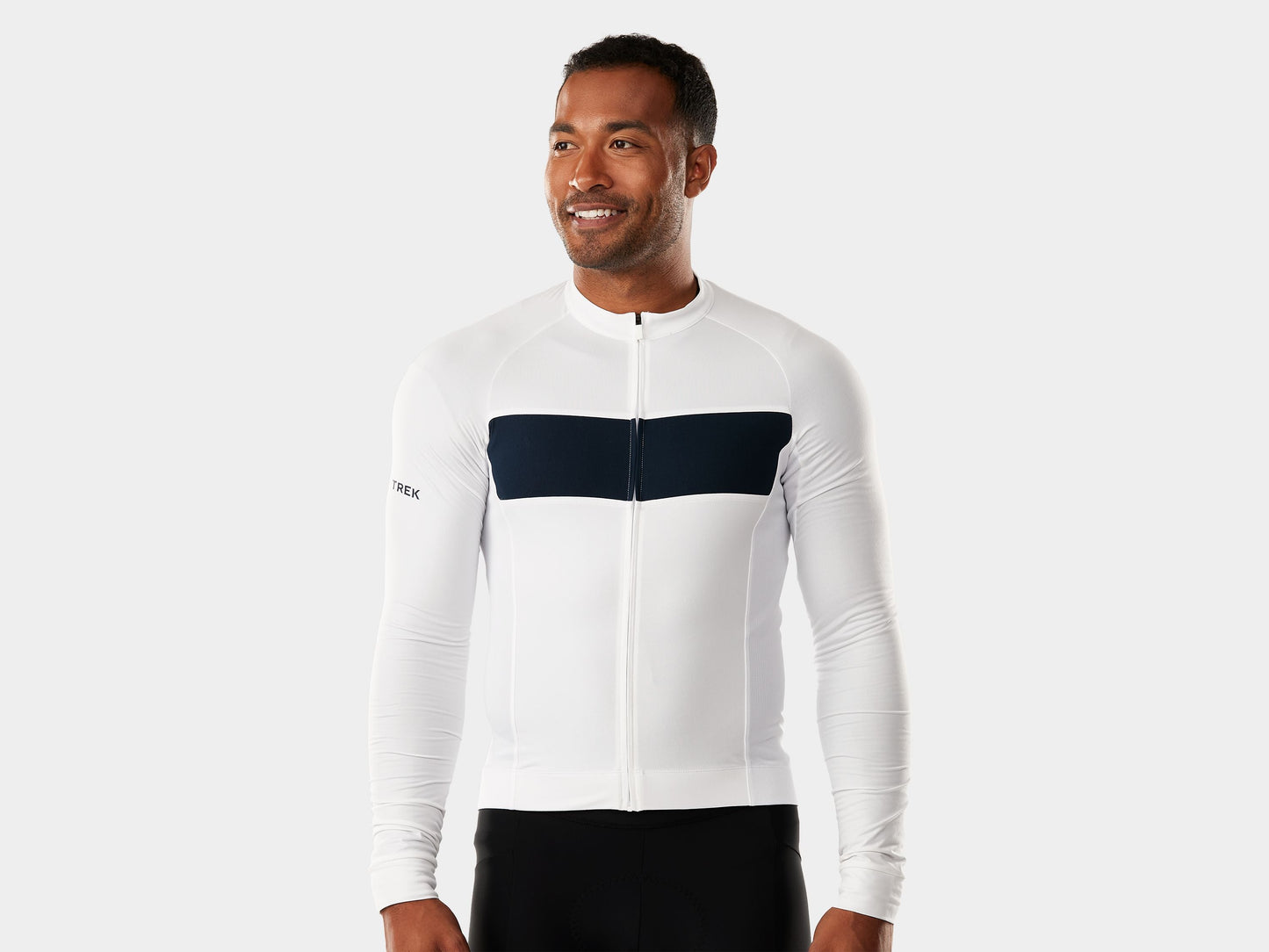 Trek Circuit LTD Long Sleeve X-Small White Jersey