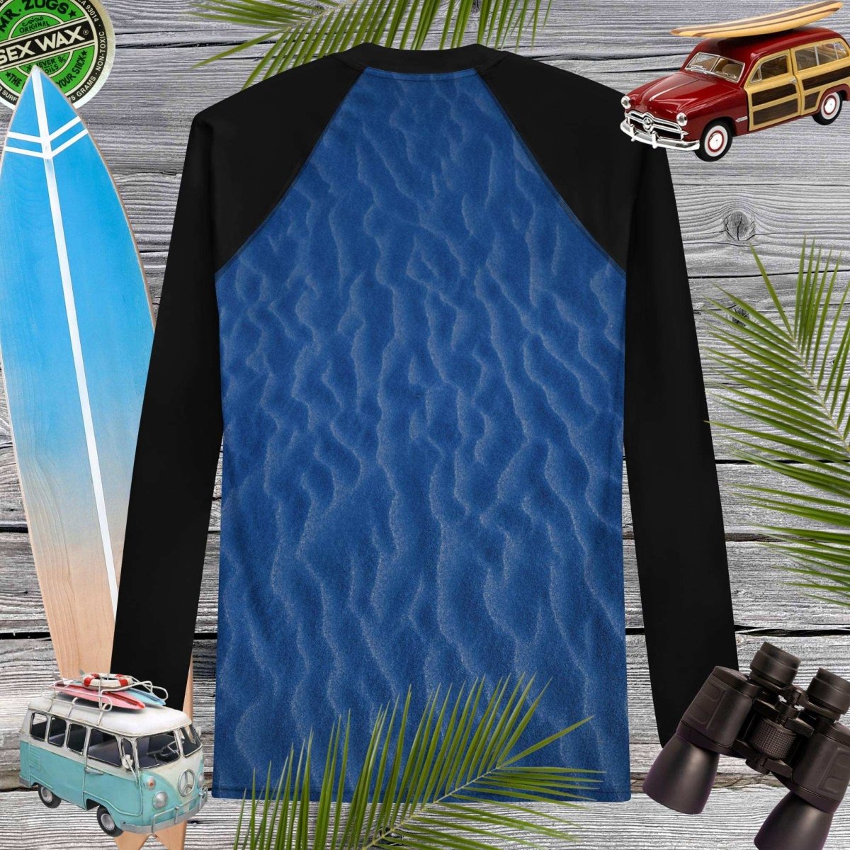 Seashell Peace Sign Adult Rashie For Men ✌️