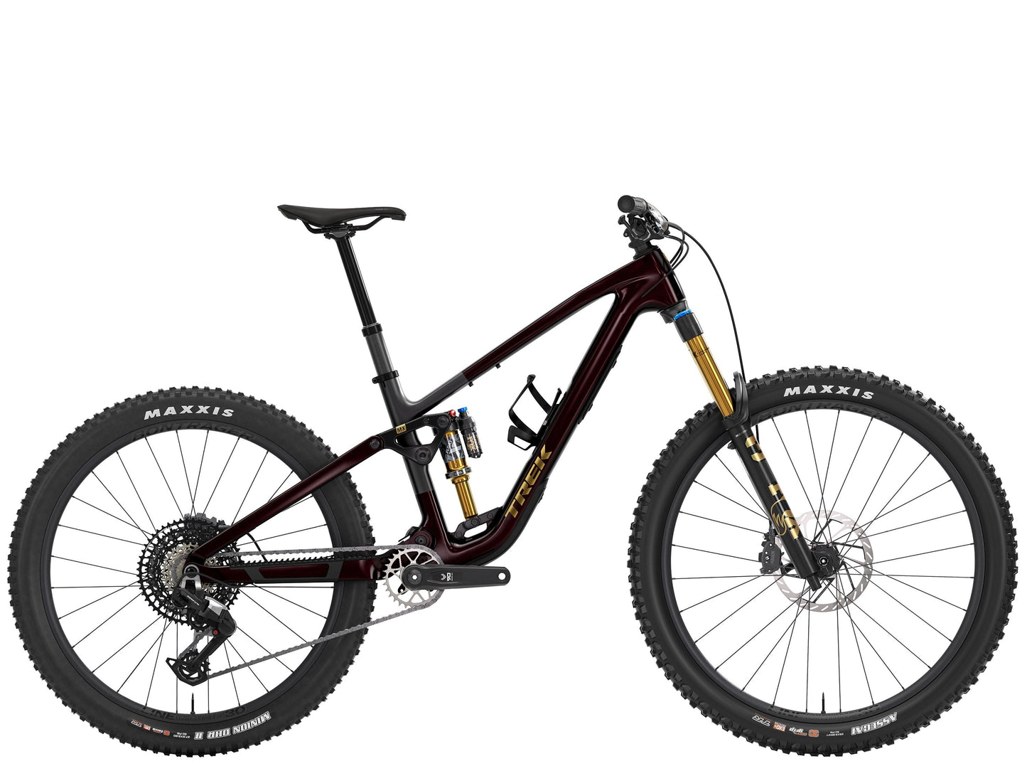 Fuel MX 9.8 EA90 S Gloss Dark Carmine/Matte Trek Black