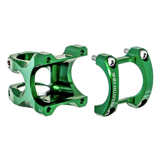 Industry Nine A318 Stem Diameter: 31.8mm Length: 40mm Steerer: 1-1/8'' 6° Green