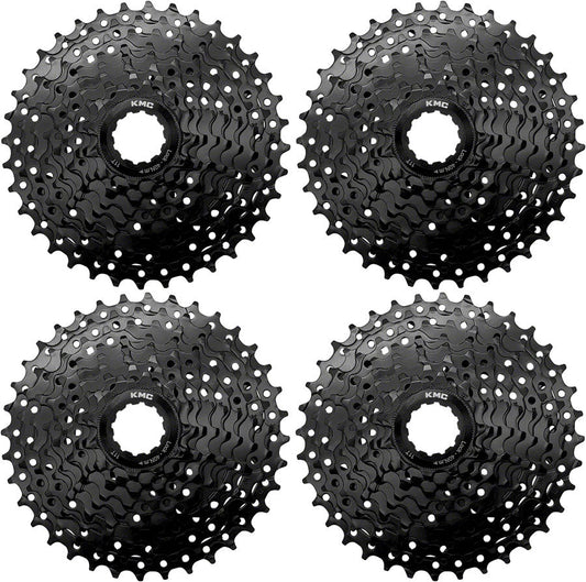 KMC REACT Cassette - 9-Speed 11-36t HG Driver Compatible Black 4 pk.