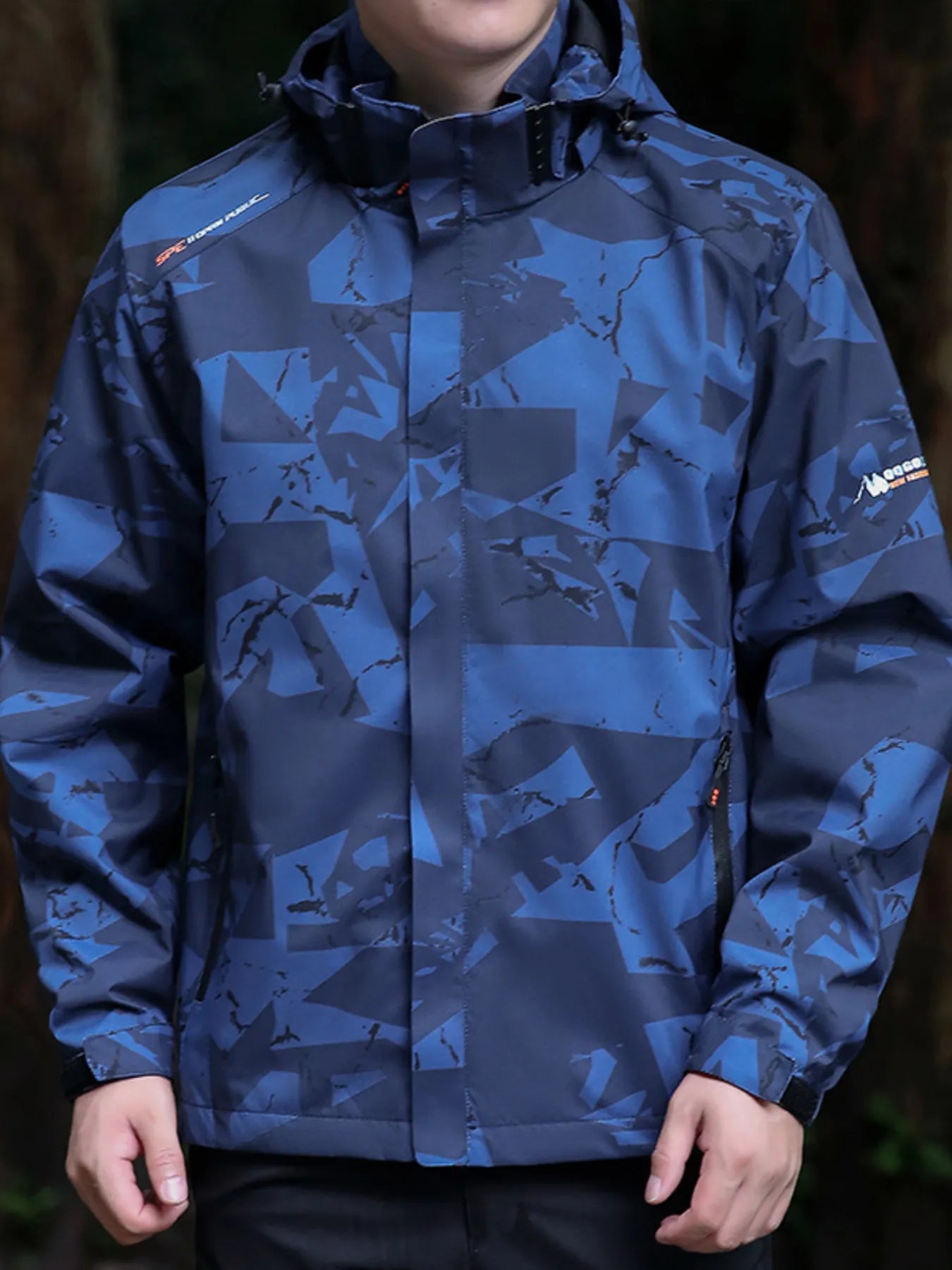 Men's Regular and Plus Size Windproof Outdoor Jacket