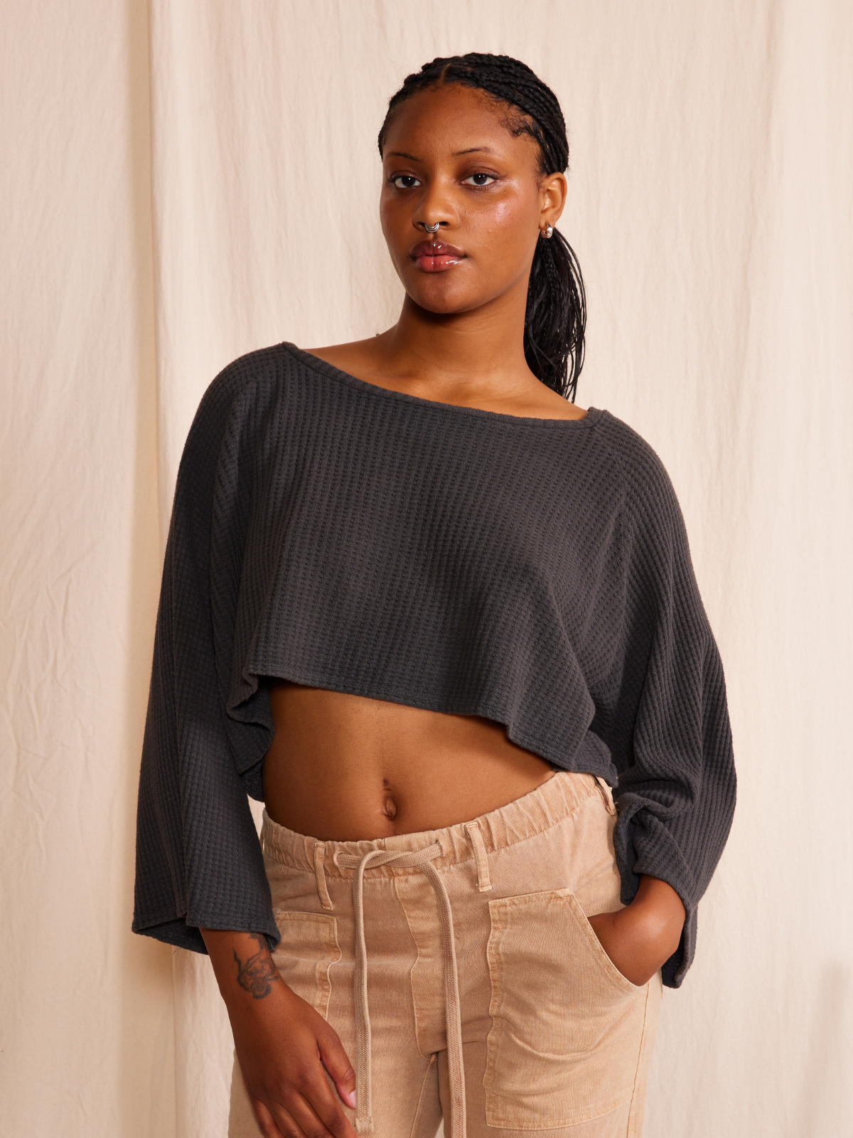 Lotus Waffle Top