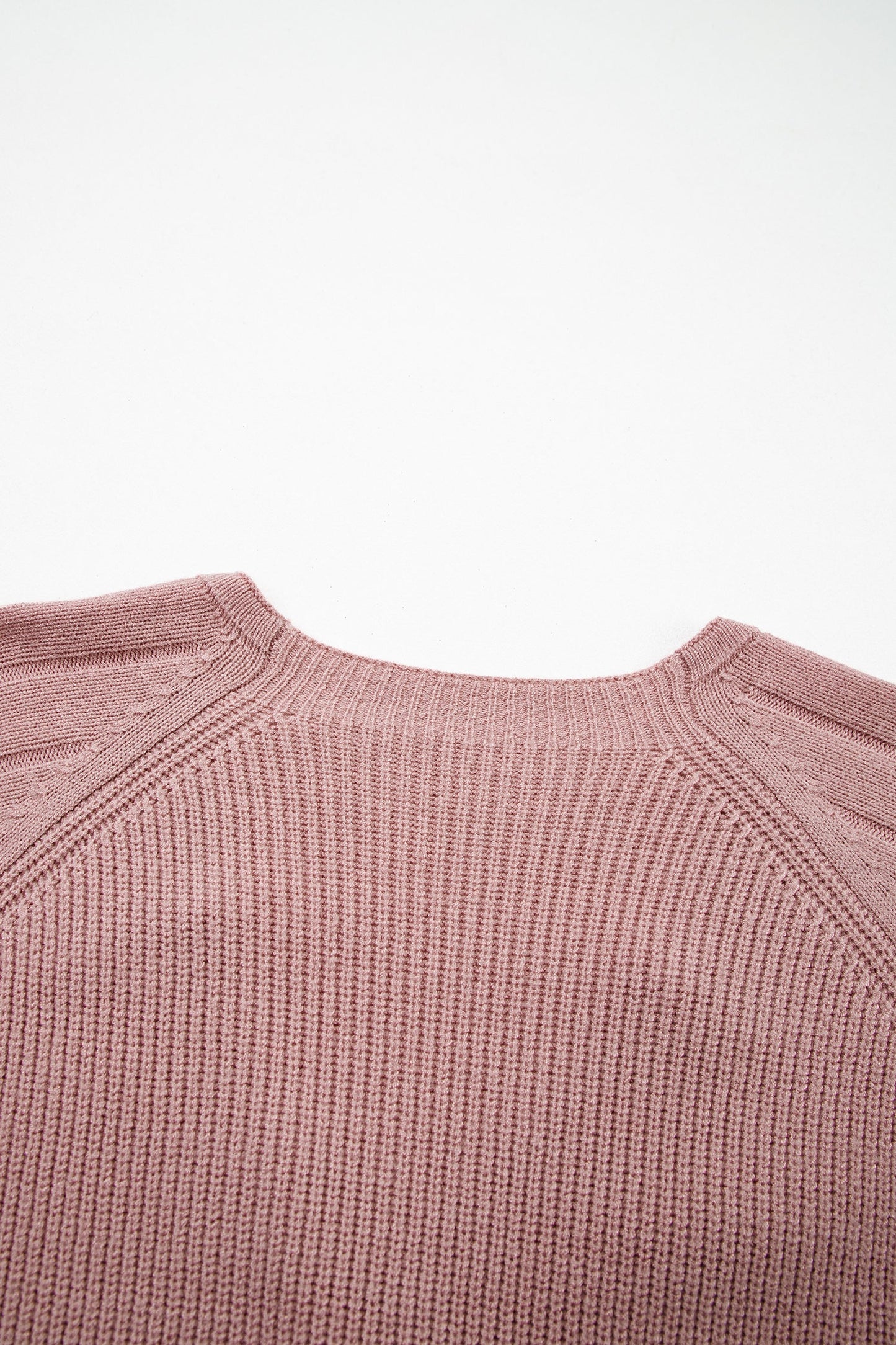 Khloe Mixed Texture Knit Sweater